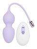 Additional PURPLE view of product MODERN LOVE - RUMBLE KEGEL EGG W/ REMOTE with color code PR
