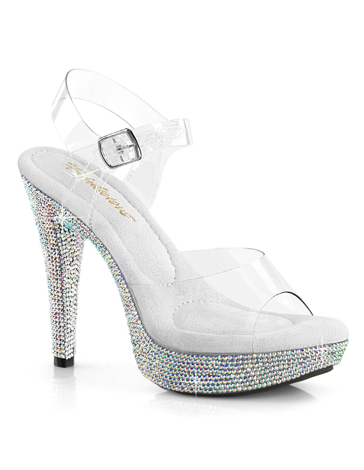 alternate image for COCKTAIL 5 INCH RHINESTONE PLATFORM SHOE