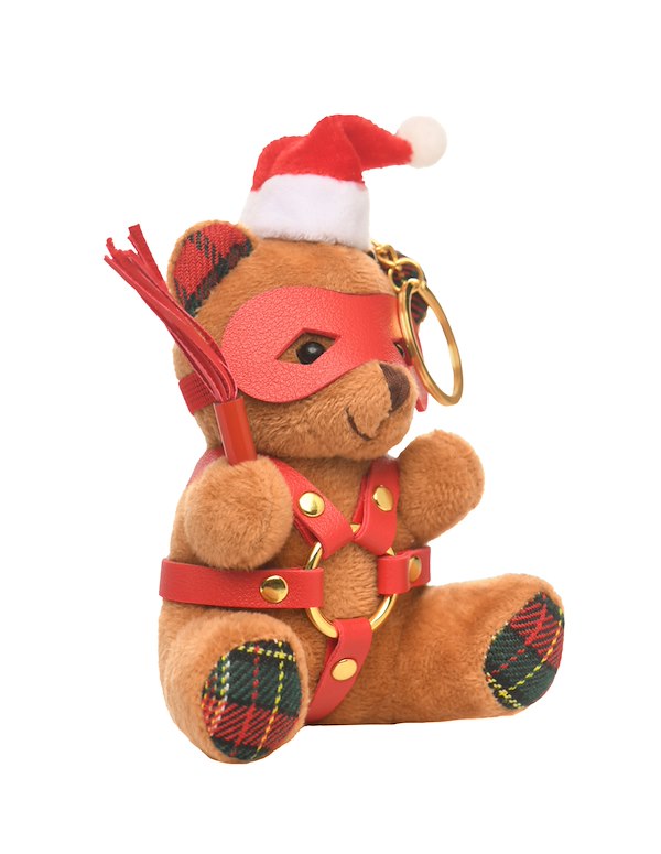 HOLIDAY BONDAGE BEAR KEYCHAIN ALT2 view Color: MC