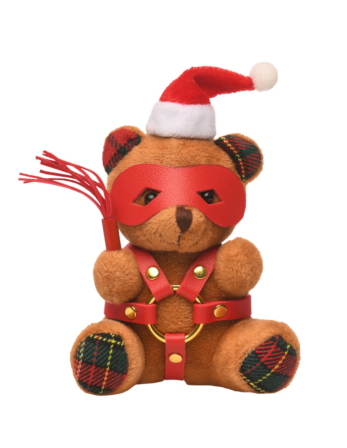 alternate image for HOLIDAY BONDAGE BEAR KEYCHAIN