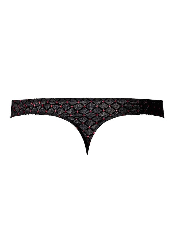 WIDOW MAKER THONG ALT3 view Color: BK