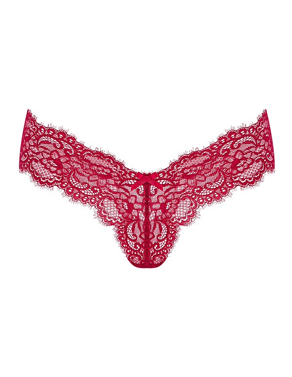 LANA LACE THONG ALT4 view Color: RA