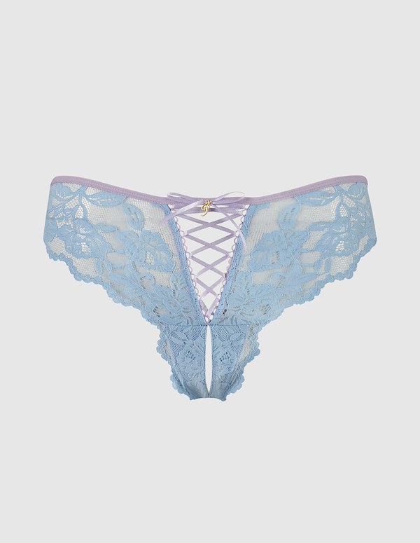 BELLA LACE UP PANTY ALT3 view Color: BLL