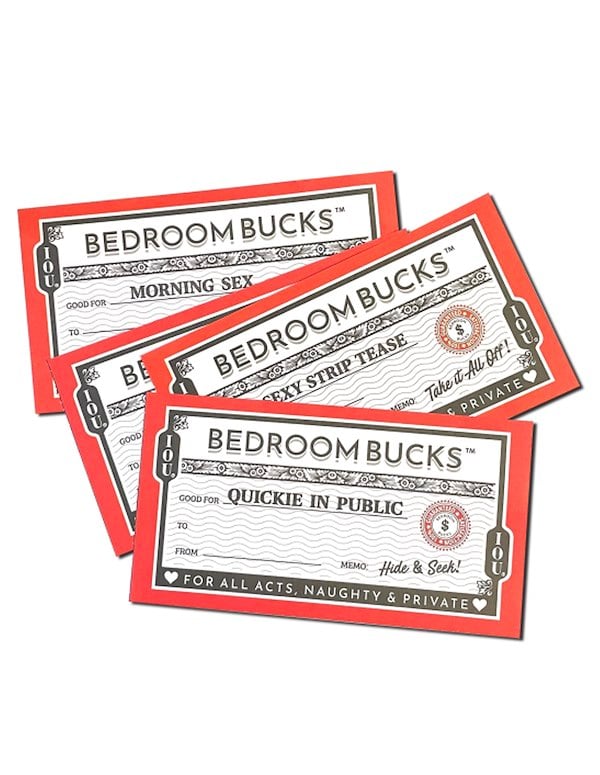 BEDROOM BUCKS - IOU COUPONS ALT1 view Color: NC