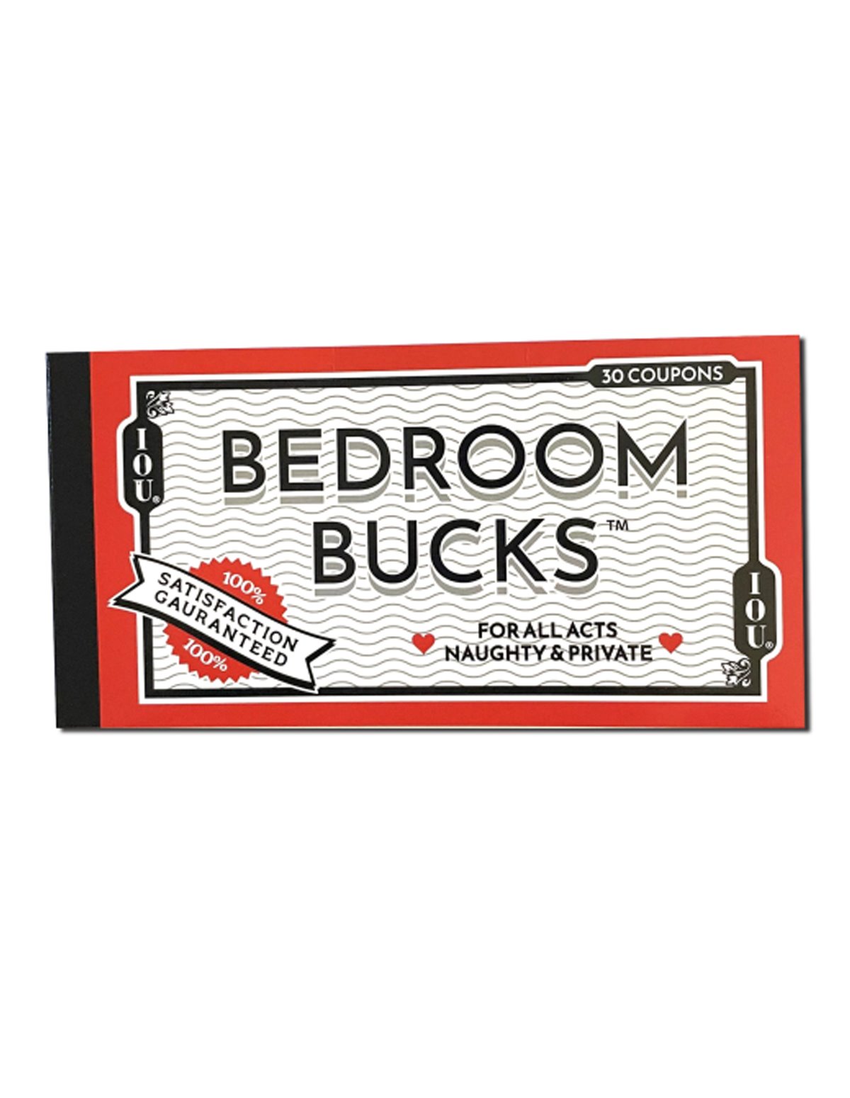 alternate image for BEDROOM BUCKS - IOU COUPONS