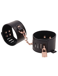Alternate front view of S&M LOCKING CUFFS