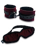 BURGUNDY/BLACK