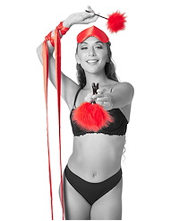 Alternate back view of AMOR BONDAGE BEGINNER KIT