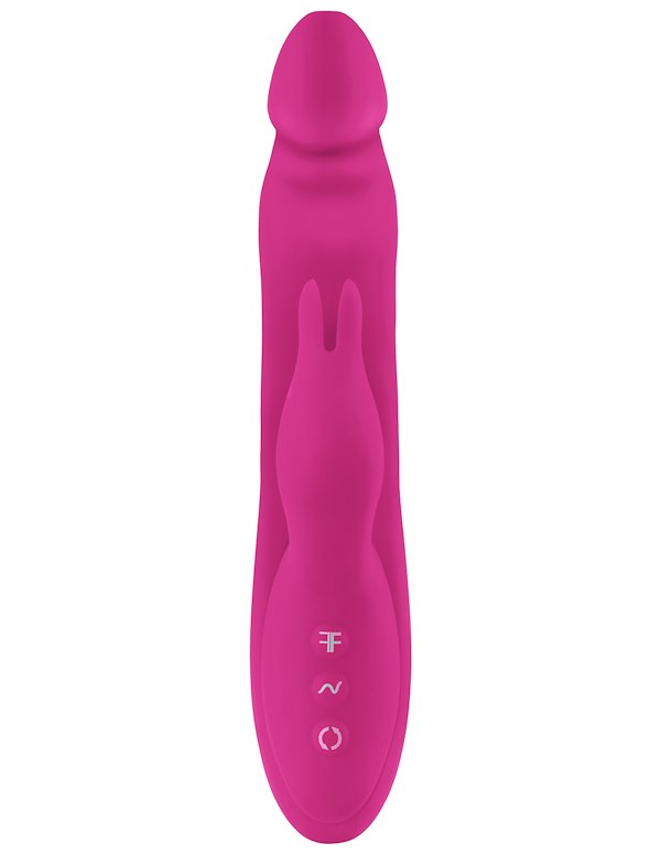FEMME FUNN BOOSTER RABBIT VIBRATOR ALT3 view Color: PK