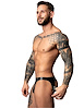 Additional BLACK view of product LIQUID ONYX 2.0 JOCK BRIEF with color code BK