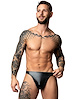 Additional BLACK view of product LIQUID ONYX 2.0 BONG THONG with color code BK