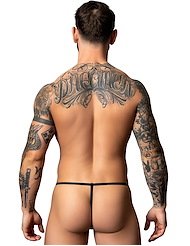 Alternate back view of LIQUID ONYX 2.0 G-STRING