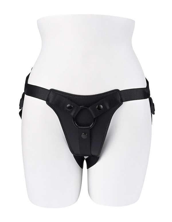GENDER X PLEASURE HARNESS ALT3 view Color: BK