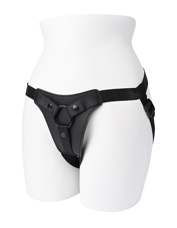 GENDER X PLEASURE HARNESS ALT4 view Color: BK
