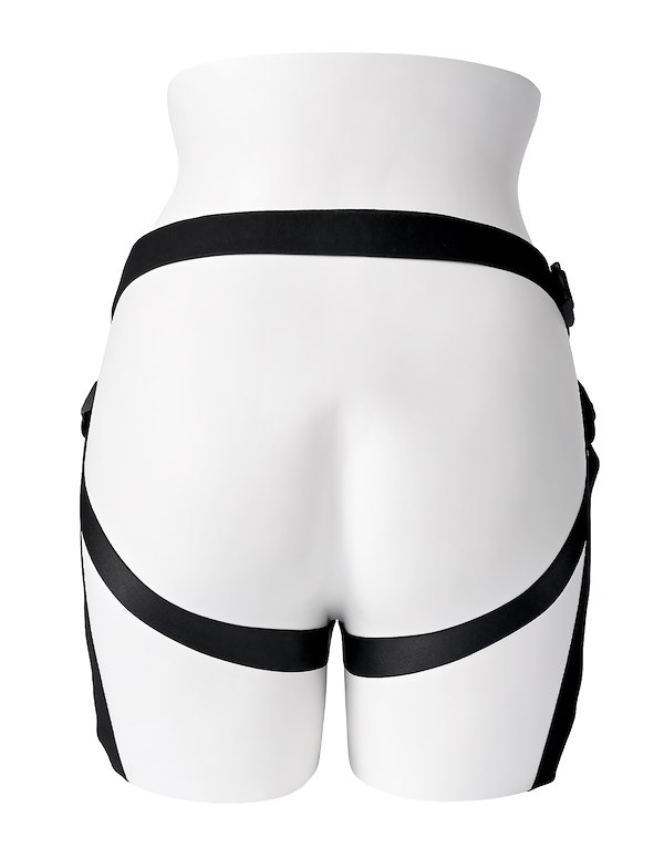 GENDER X PLEASURE HARNESS ALT6 view Color: BK
