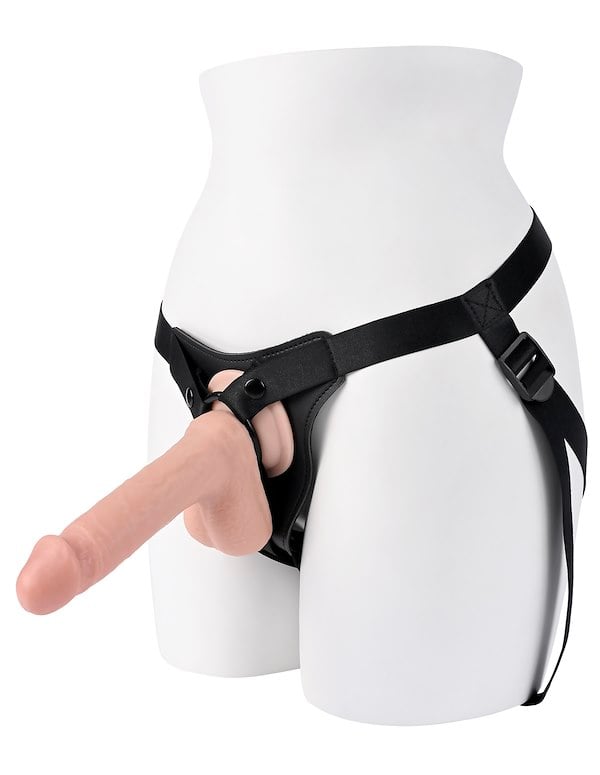 GENDER X PLEASURE HARNESS ALT7 view Color: BK