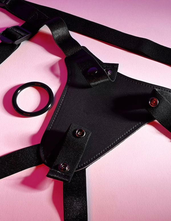 GENDER X PLEASURE HARNESS ALT9 view Color: BK