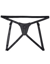 Alternate front view of GENDER X PLEASURE HARNESS