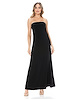 Additional BLACK view of product TUBE MAXI DRESS with color code BK