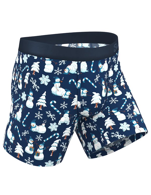 THE BIG BLIZZARD BALL HAMMOCK BOXER BRIEF ALT2 view Color: PT