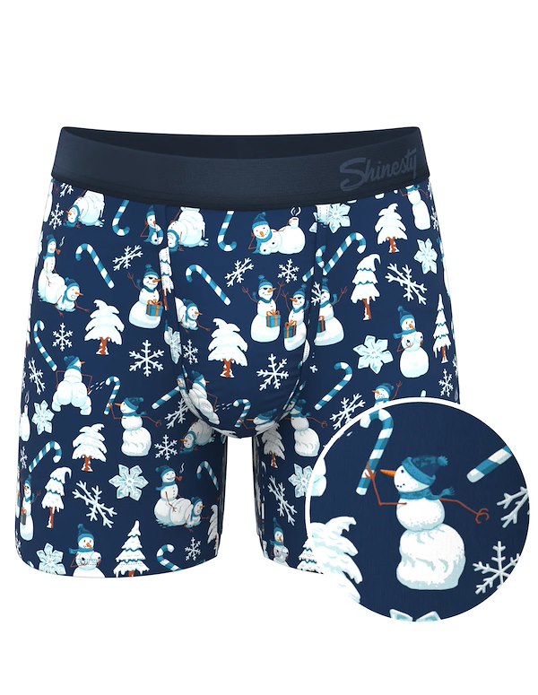 THE BIG BLIZZARD BALL HAMMOCK BOXER BRIEF ALT4 view Color: PT