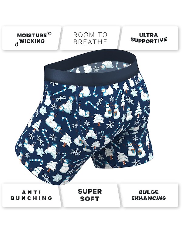 THE BIG BLIZZARD BALL HAMMOCK BOXER BRIEF ALT5 view Color: PT