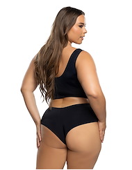 Alternate back view of PLAYBOY BLING BUNNY 2PC TANK AND CHEEKY BRIEFS