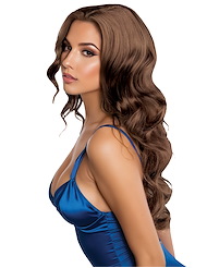 Front view of PLEASURE WIGS PREMIUM - SALMA