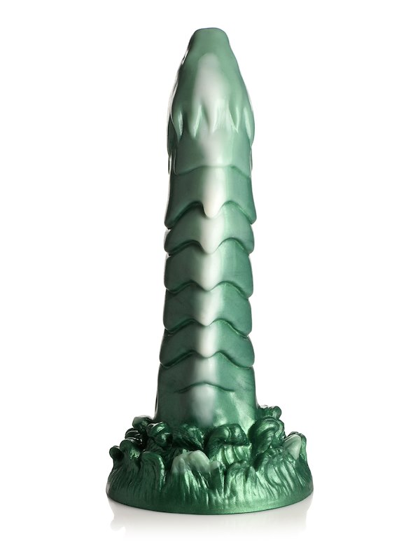 CREATURE COCKS COCKNESS MONSTER SILICONE DILDO ALT1 view Color: GR
