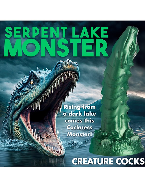 CREATURE COCKS COCKNESS MONSTER SILICONE DILDO ALT7 view Color: GR