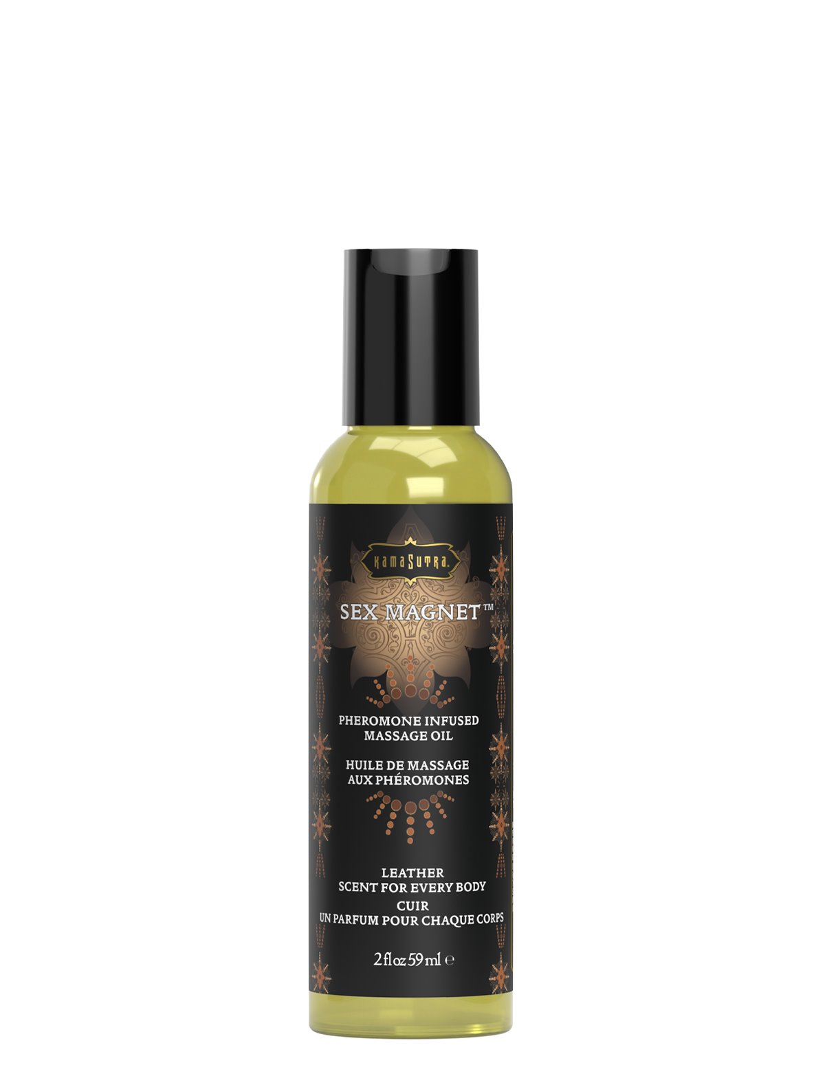 alternate image for SEX MAGNET - LEATHER PHEROMONE INFUSED MASSAGE OIL