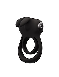 Alternate back view of MAXTASY DOUBLE RING + VIBRATING RABBIT C-RING W/ REMOTE
