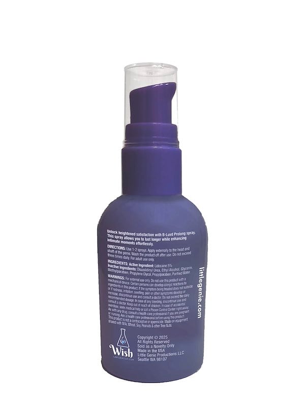 B-LUVD PROLONG SPRAY 2OZ ALT1 view Color: NC