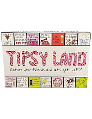 Alternate front view of TIPSYLAND BOARD GAME