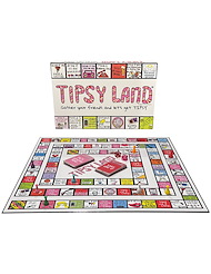 Alternate back view of TIPSYLAND BOARD GAME