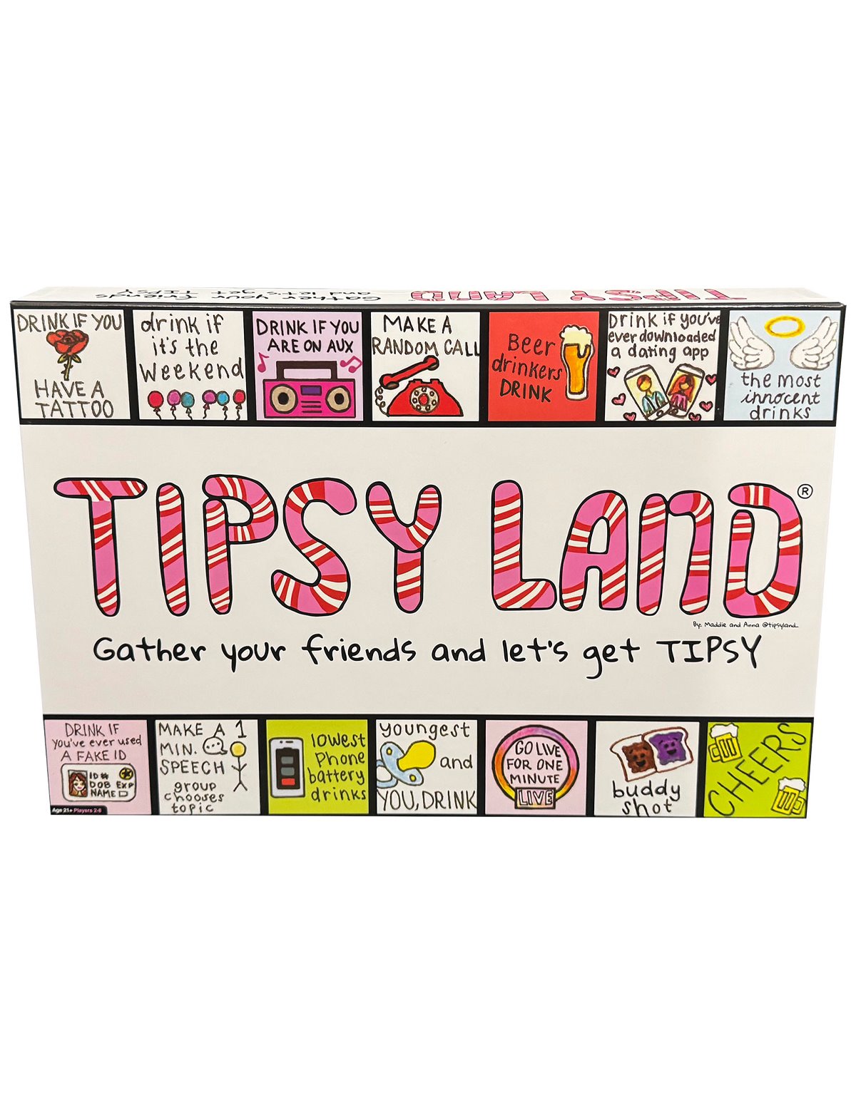 alternate image for TIPSYLAND BOARD GAME