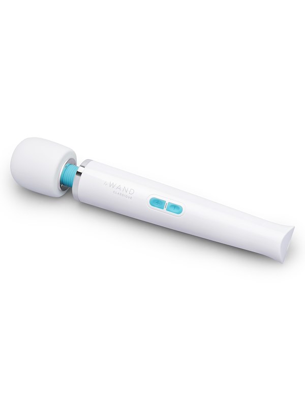 LE WAND CLASSIQUE CORDLESS ORIGINAL WAND MASSAGER ALT2 view Color: WH