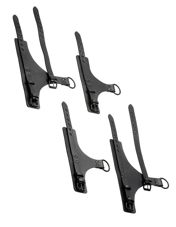 MASTER SERIES ALL ACCESS BED RESTRAINT KIT ALT2 view Color: BK