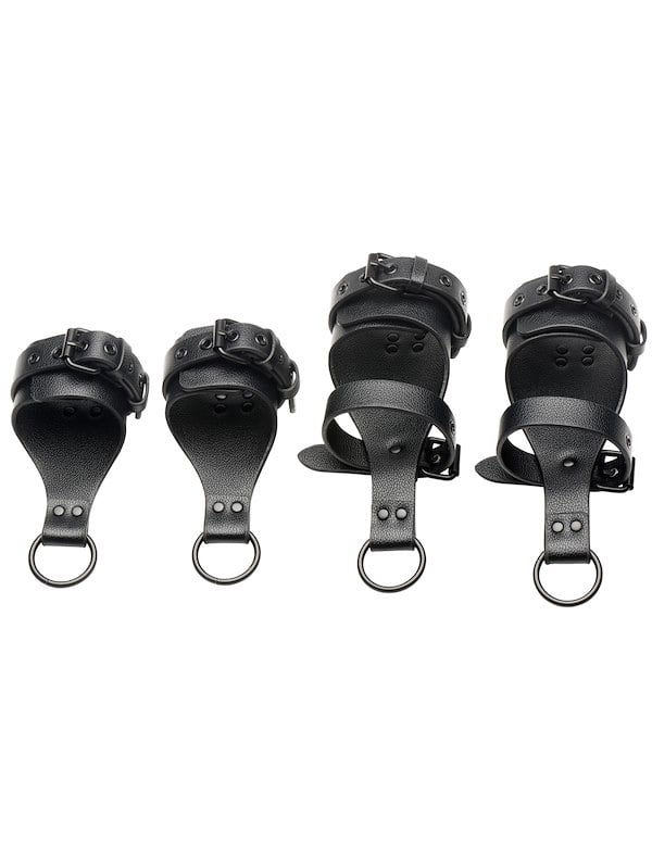 MASTER SERIES ALL ACCESS BED RESTRAINT KIT ALT3 view Color: BK