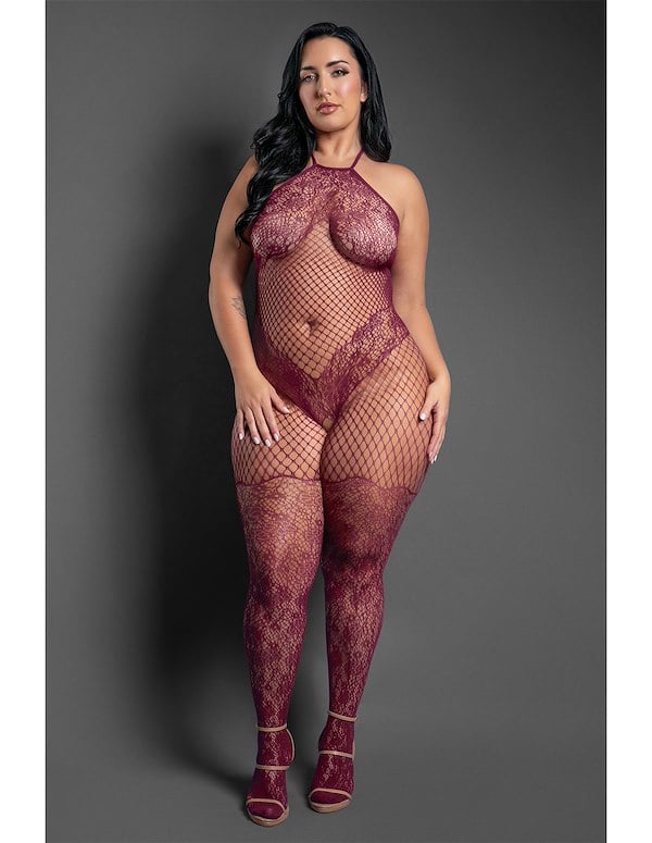 OUR MOMENT BODYSTOCKING - PLUS ALT2 view Color: PL