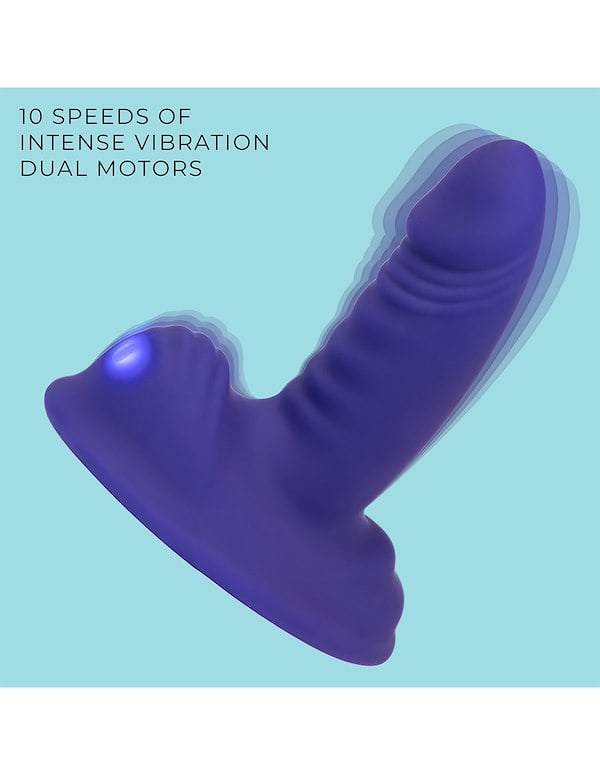 G-RIDE THRILL RIDE DILDO ALT6 view Color: BL