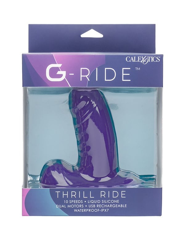 G-RIDE THRILL RIDE DILDO ALT8 view Color: BL