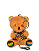 Additional RAINBOW view of product PRIDE BEAR KEYCHAIN with color code RW