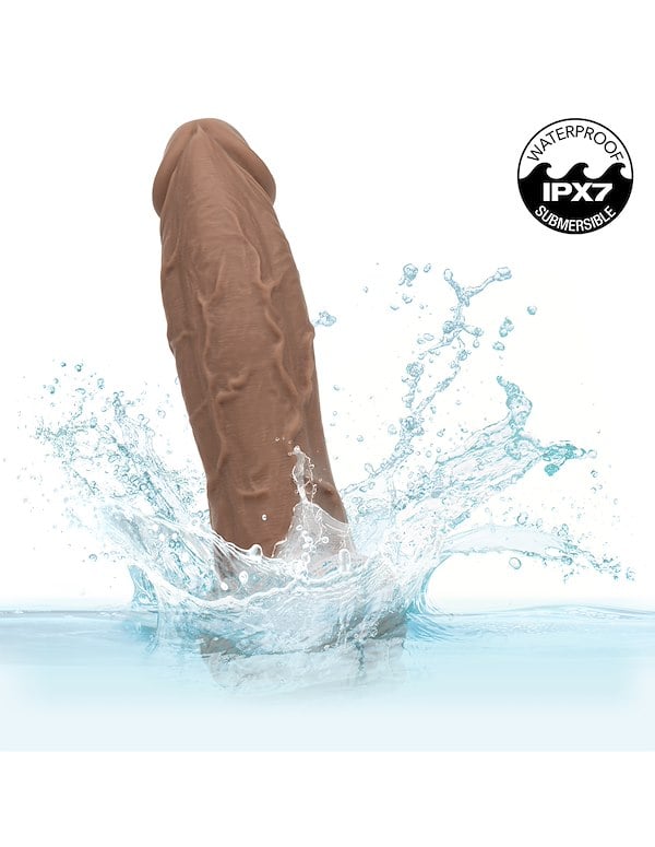 SILICONE STUDS RECHARGEABLE BIG DICK ENERGY DILDO ALT6 view Color: CAR