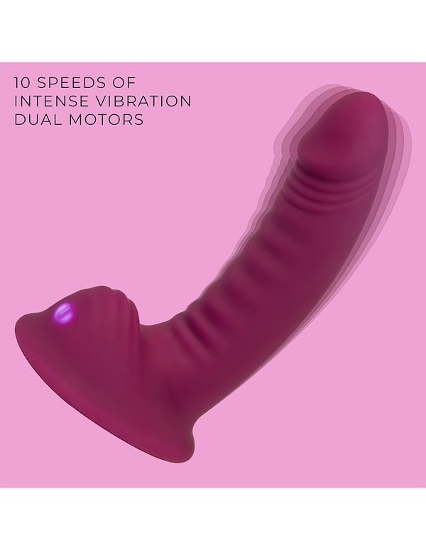 G-RIDE ROAD TRIP DILDO ALT3 view Color: PK