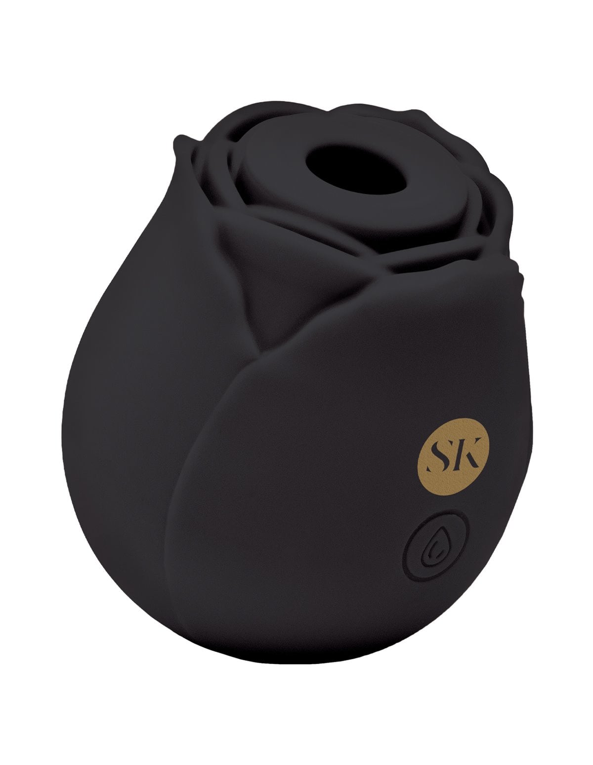 alternate image for SECRET KISSES ROSEGASM AIR SUCTION VIBE - BLACK ROSE