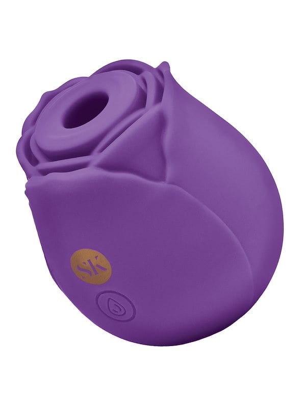 SECRET KISSES ROSEGASM AIR SUCTION VIBE - PURPLE ROSE ALT1 view Color: PR