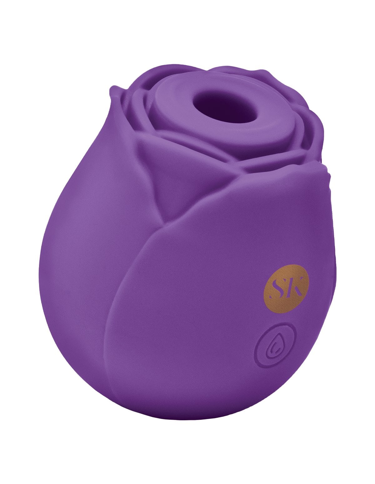 alternate image for SECRET KISSES ROSEGASM AIR SUCTION VIBE - PURPLE ROSE