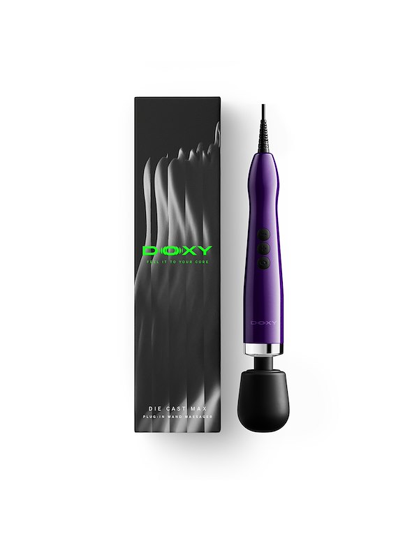 DOXY DIE CAST MAX PLUG-IN WAND MASSAGER ALT7 view Color: PR