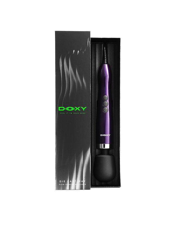 DOXY DIE CAST MAX PLUG-IN WAND MASSAGER ALT8 view Color: PR